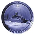 1933 Royal Copenhagen Christmas Plate