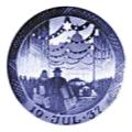 1937 Royal Copenhagen Christmas Plate