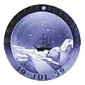 1939 Royal Copenhagen Christmas Plate