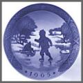 1965 Royal Copenhagen Christmas Plate