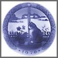 1970 Royal Copenhagen Christmas Plate