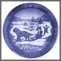 1986 Royal Copenhagen Christmas Plate