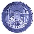 1990 Royal Copenhagen Christmas Plate