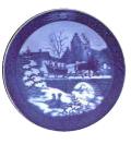 1999 Royal Copenhagen Christmas Plate