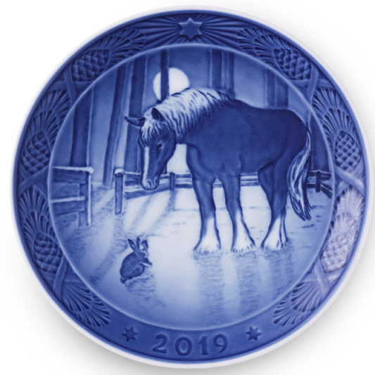 2019 Royal Copenhagen Christmas Plate