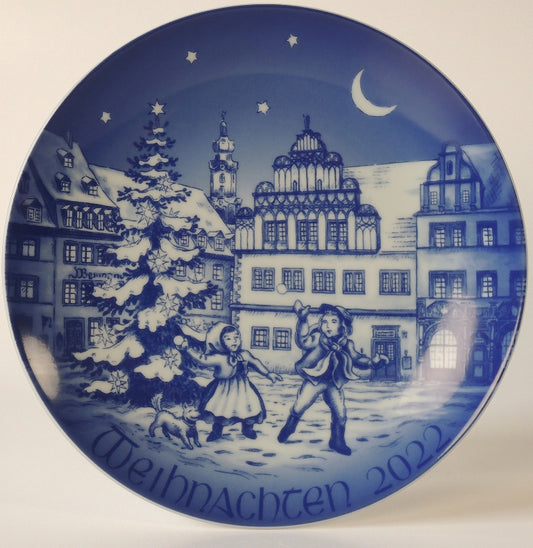 2022 Bareuther Christmas Plate