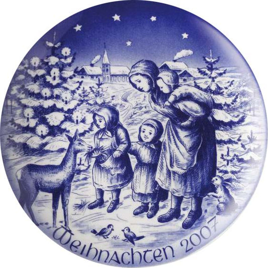 2007 Bareuther Christmas Plate