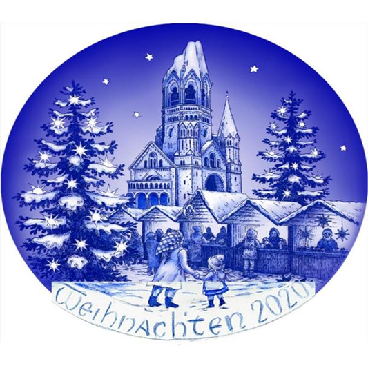 2020 Bareuther Christmas Plate