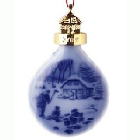 2019 Royal Copenhagen Christmas Drop
