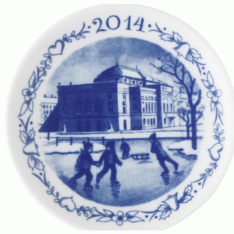2014 Royal Copenhagen Christmas Plaquette