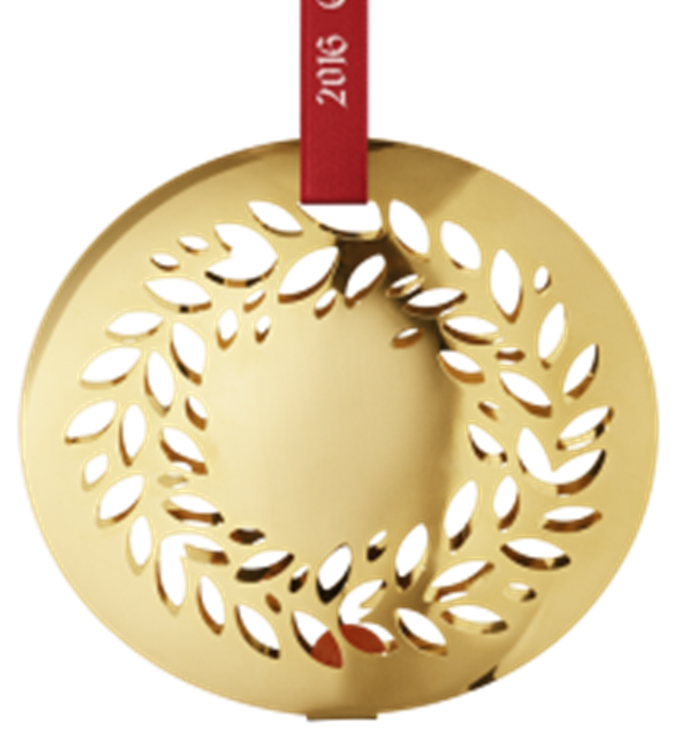 2016 Georg Jensen Christmas Mobile, (annaul Ornament) Gold Color