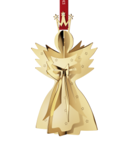 2013 Georg Jensen Christmas Mobile, Ornament Color Gold