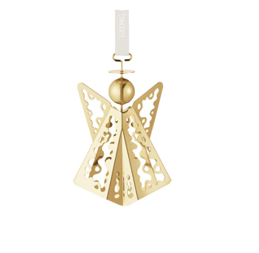 2022 Georg Jensen Christmas Mobile Ornament Gold Color