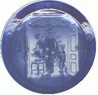 2001 Royal Copenhagen Christmas Plate